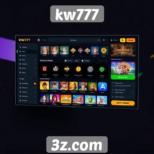 Interface do kw777 é intuitiva e fácil de usar
